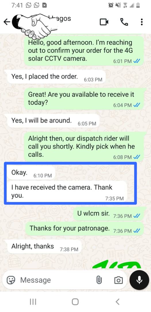 WhatsApp review screenshot 3